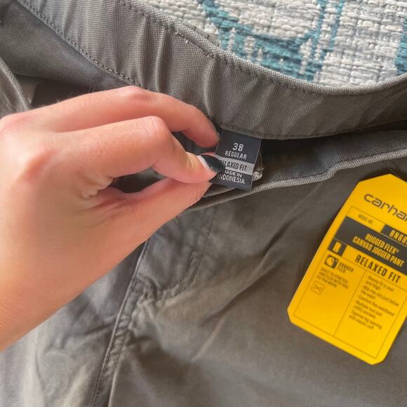 Carhartt Rugged Flex Canvas Jogger Pants Men's Regular Relaxed Fit NWT - Size 38 - Picture 5 of 11